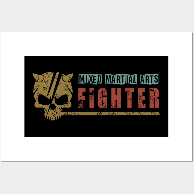 MMA FIGHTER Wall Art by Toogoo